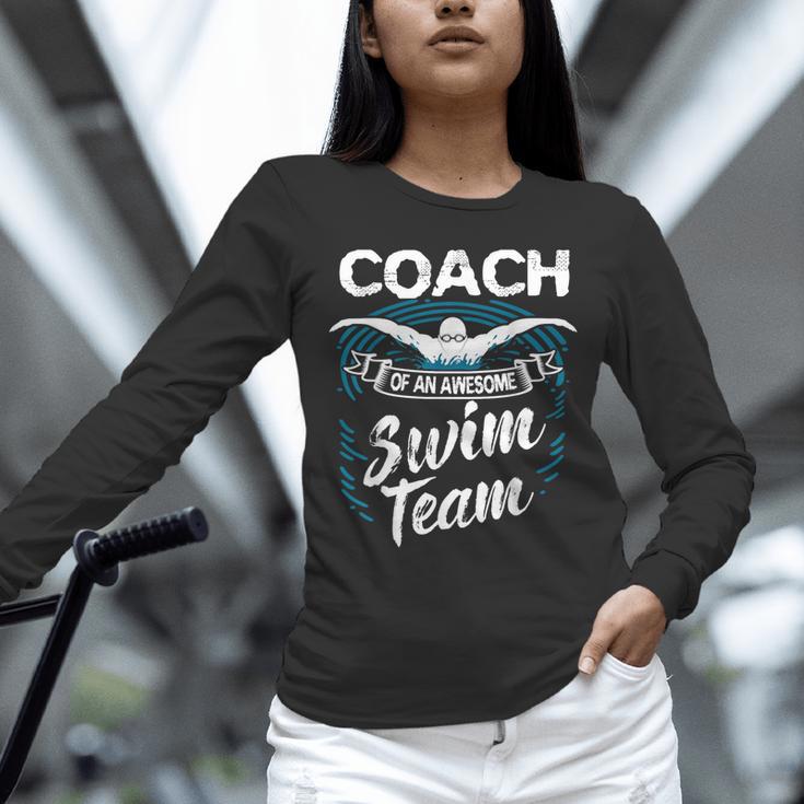 Swim Coach Professional Instructor Swimming Lesson Sport Unisex Long Sleeve T-Shirt Swim Coach Professional Instructor Swimming Lesson Sport Unisex Long Sleeve T-Shirt