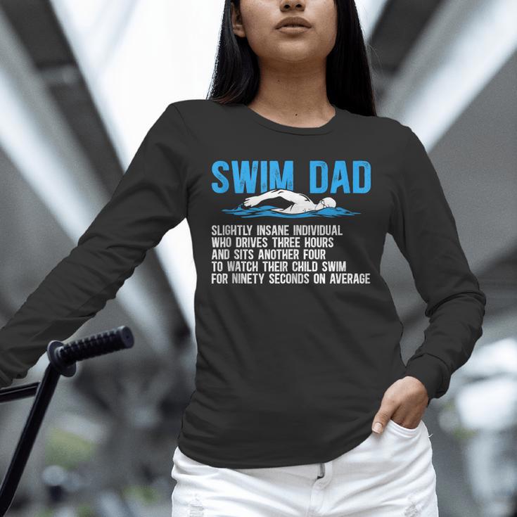 Swim Dad Definition Swimming Dad Of A Swimmer Father Unisex Long Sleeve T-Shirt Swim Dad Definition Swimming Dad Of A Swimmer Father Unisex Long Sleeve T-Shirt