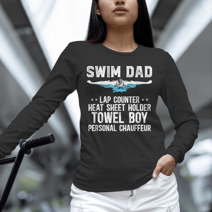 Swim Dad Definition Swimming Dad Of A Swimmer Dad Unisex Long Sleeve T-Shirt Swim Dad Definition Swimming Dad Of A Swimmer Dad Unisex Long Sleeve T-Shirt