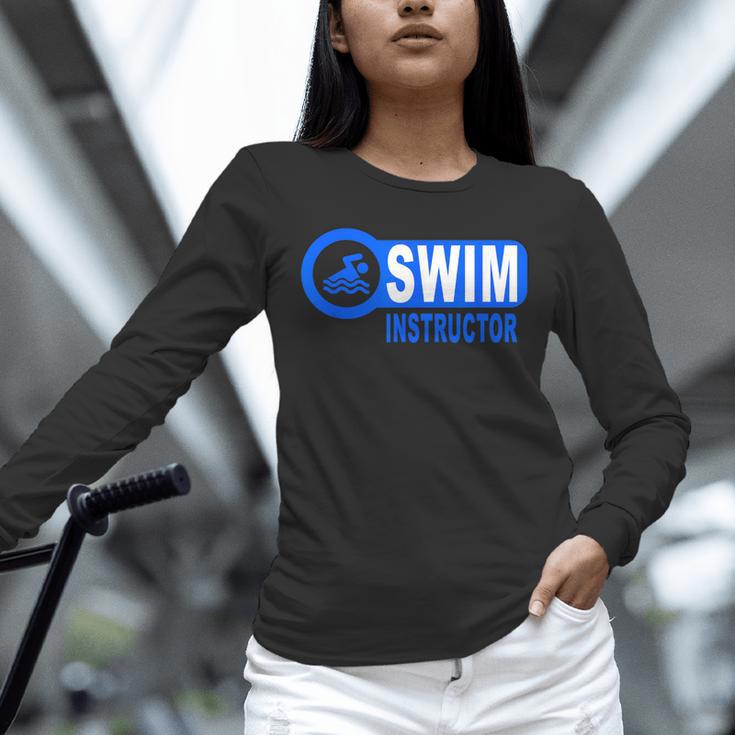 Swim Instructor Swimming Teacher Classes Unisex Long Sleeve T-Shirt