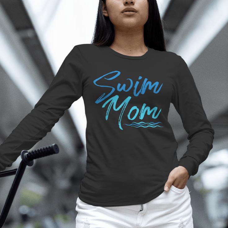 Swim Mom Swimming Cute Unisex Long Sleeve T-Shirt Swim Mom Swimming Cute Unisex Long Sleeve T-Shirt