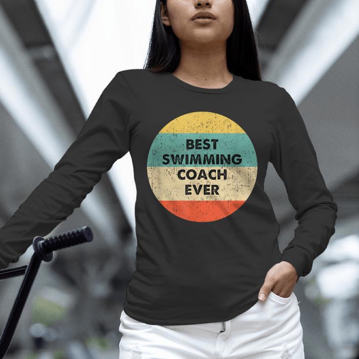 Swimming Coach Unisex Long Sleeve T-Shirt Swimming Coach Unisex Long Sleeve T-Shirt