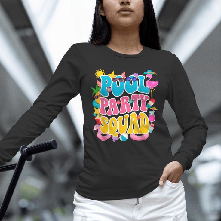 Swimming Pool Party Squad Beach Pool Party Matching Beach Unisex Long Sleeve T-Shirt Swimming Pool Party Squad Beach Pool Party Matching Beach Unisex Long Sleeve T-Shirt