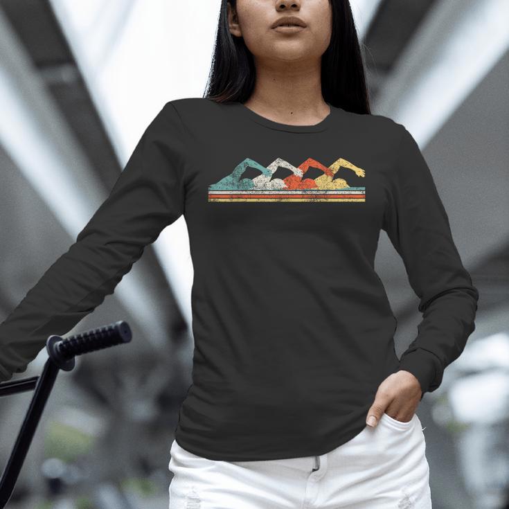 Swimming Swimmer Unisex Long Sleeve T-Shirt