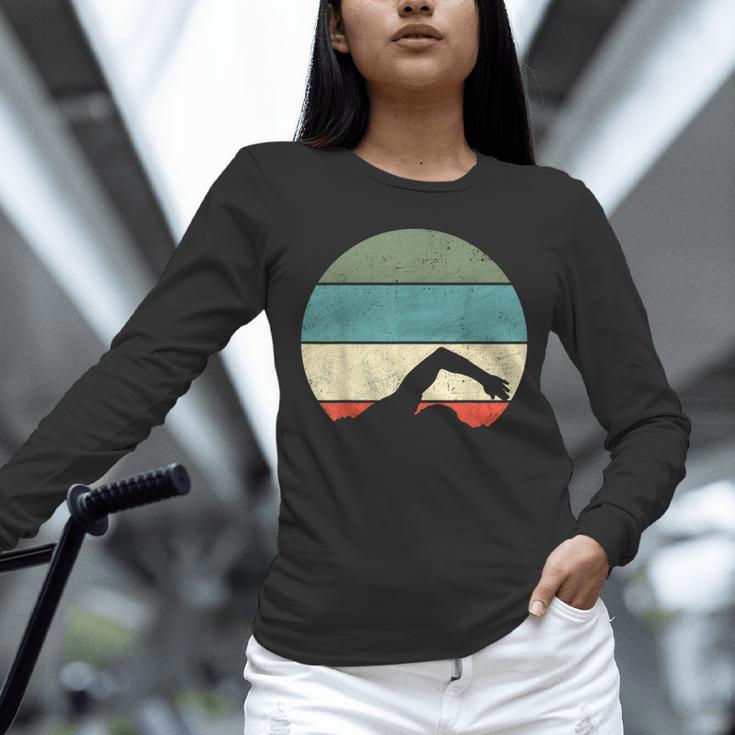 Swimming Unisex Long Sleeve T-Shirt Swimming Unisex Long Sleeve T-Shirt