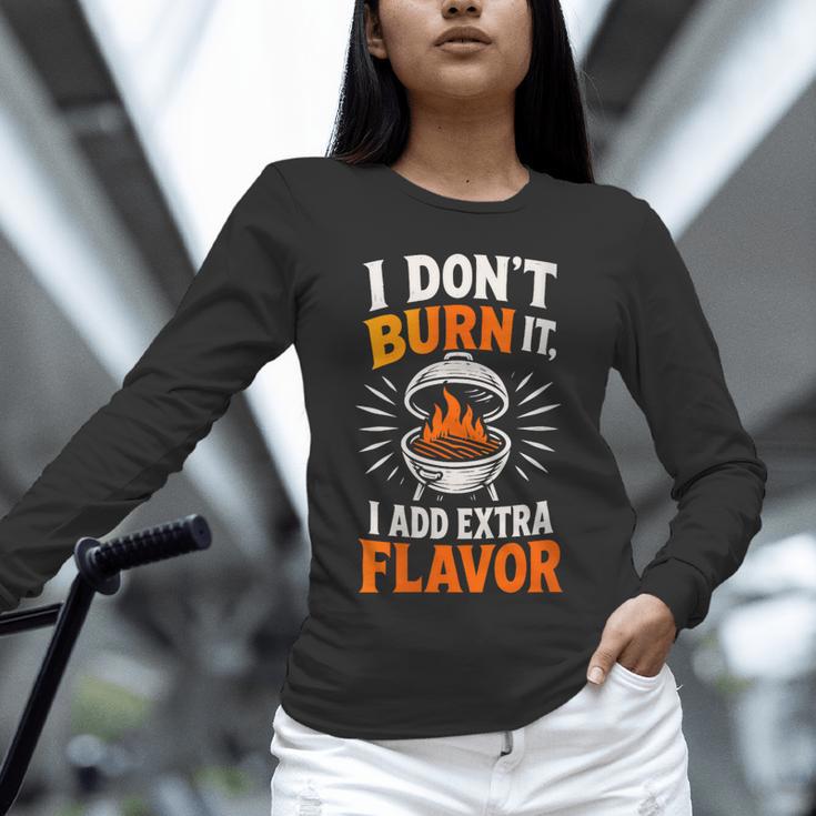 Women's Backyard Pitmaster Father BBQ Dad Griller Unisex Long Sleeve T-Shirt