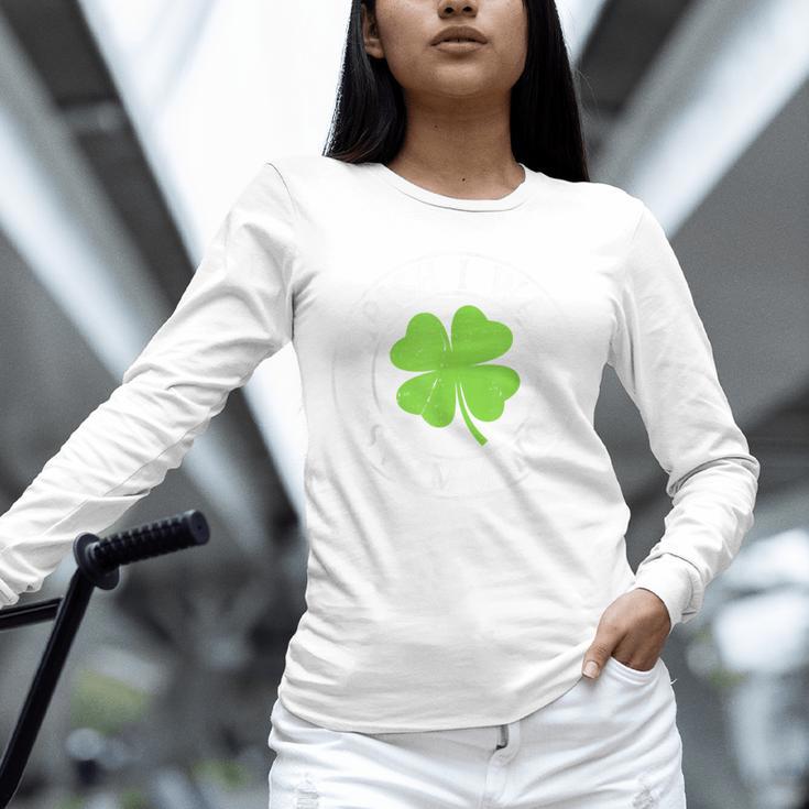 Irish I Was Swimming Shamrock St Patrick's Day Swimmer Unisex Long Sleeve T-Shirt Irish I Was Swimming Shamrock St Patrick's Day Swimmer Unisex Long Sleeve T-Shirt