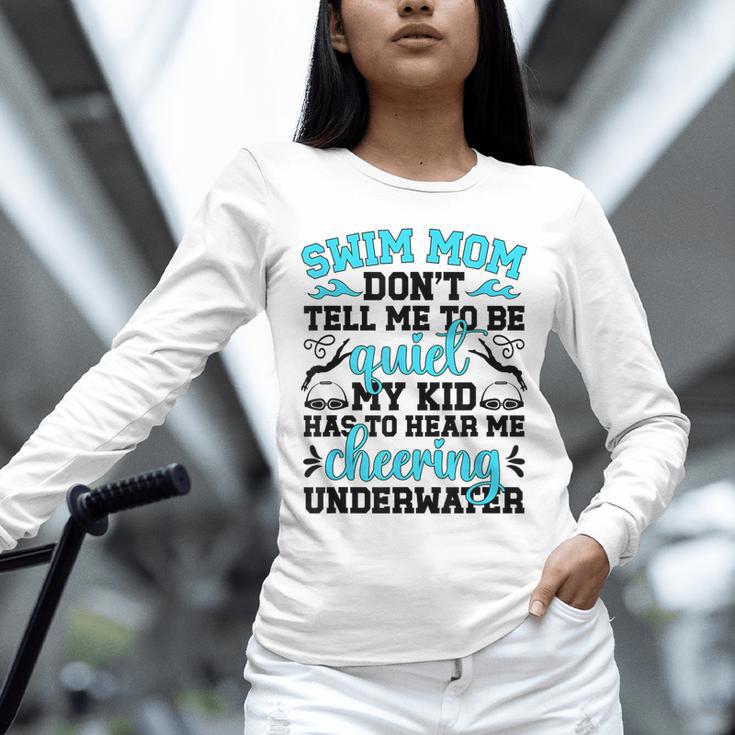 Swim Mom Swimming Mama Of A Swimmer Mom Swim Mother Unisex Long Sleeve T-Shirt Swim Mom Swimming Mama Of A Swimmer Mom Swim Mother Unisex Long Sleeve T-Shirt