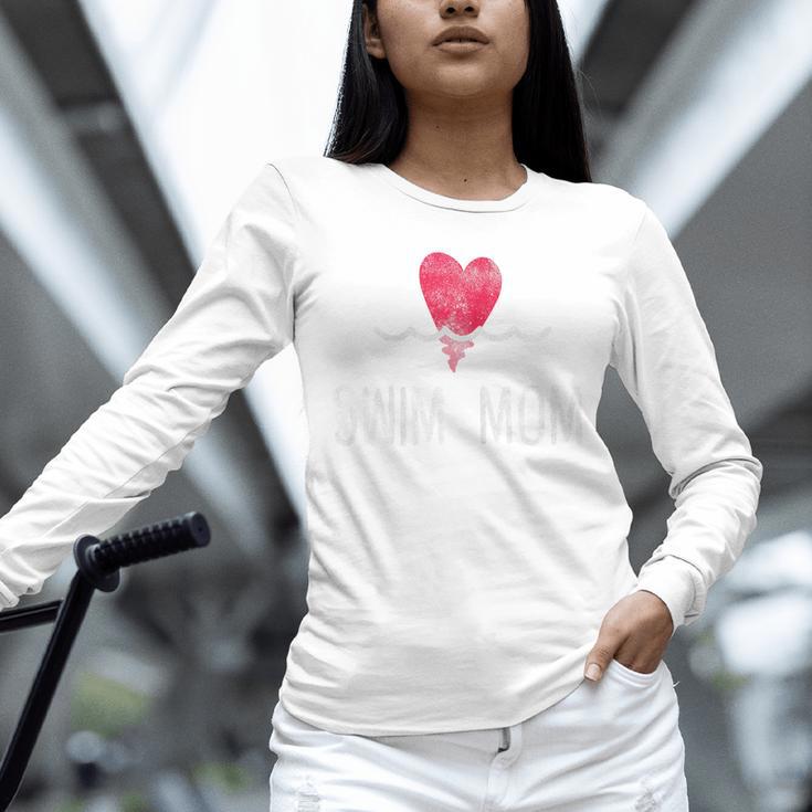 Vintage Swim Mom Shirt Swimming Family Swimmer Unisex Long Sleeve T-Shirt Vintage Swim Mom Shirt Swimming Family Swimmer Unisex Long Sleeve T-Shirt