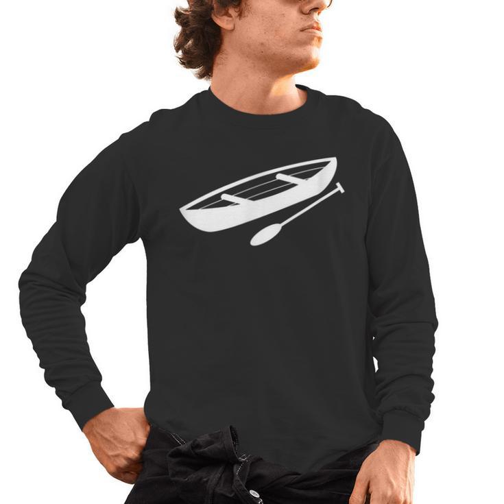 Canoeing Kayaking Canoe Tshirt Men's Long Sleeve T-Shirt