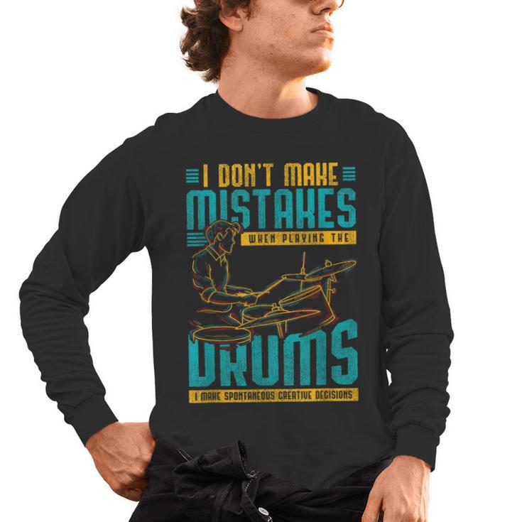 Drummer Drummer Drum Kit Men's Long Sleeve T-Shirt
