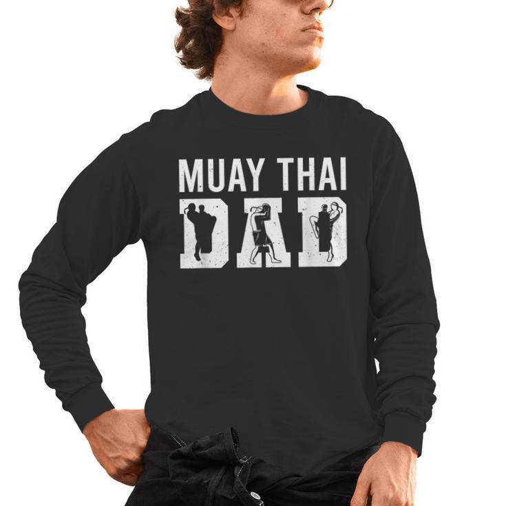 Muay Thai Martial Arts Combat Sport Sayings Men's Long Sleeve T-Shirt