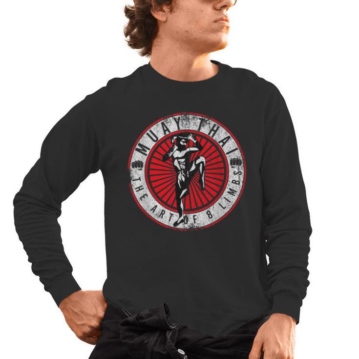 Muay Thai Men's Long Sleeve T-Shirt