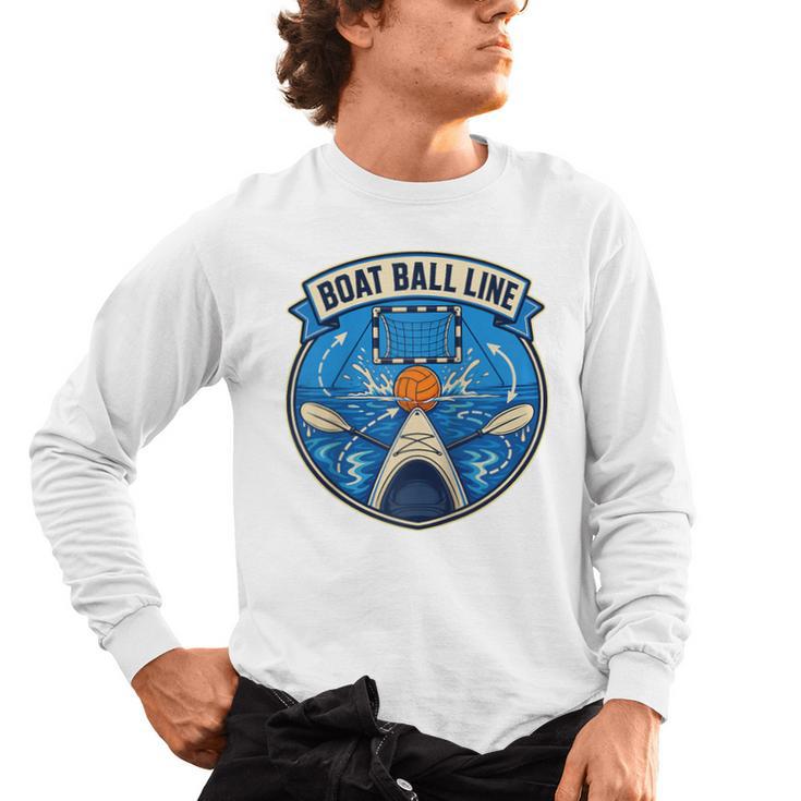 Boat Ball LINE Kayak Polo Canoe Team Raglan Baseball Tee Men's Long Sleeve T-Shirt, trending gift