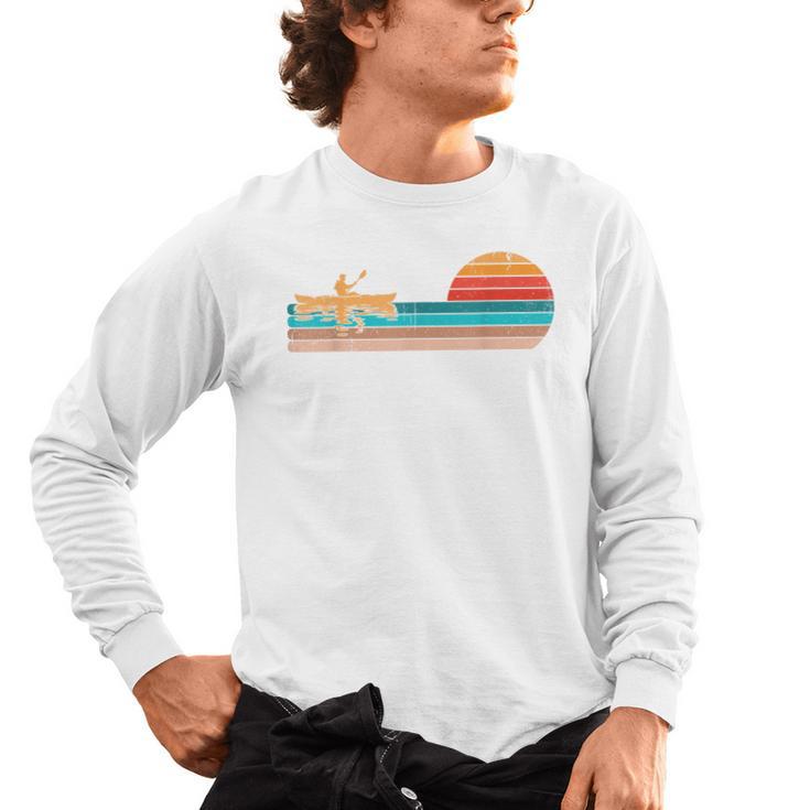 Retro Vintage For Canoeists And Paddle Men's Long Sleeve T-Shirt