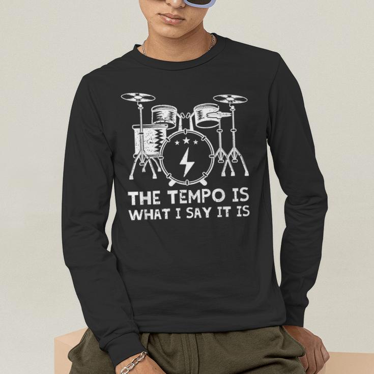 Best Drum For Men Women Drummer Drum Kit Drumming Men's Long Sleeve T-Shirt Best Drum For Men Women Drummer Drum Kit Drumming Men's Long Sleeve T-Shirt