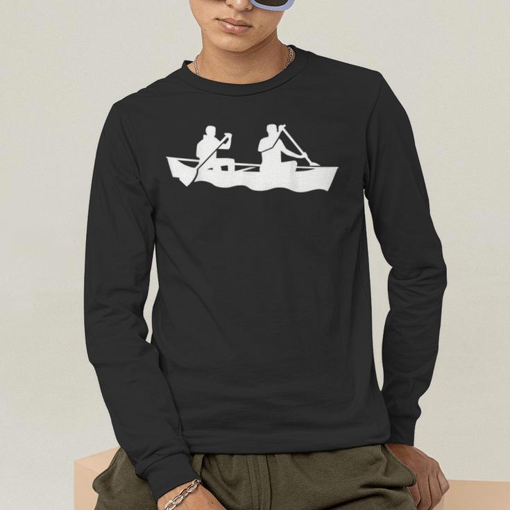 Canoe Paddlers Men's Long Sleeve T-Shirt