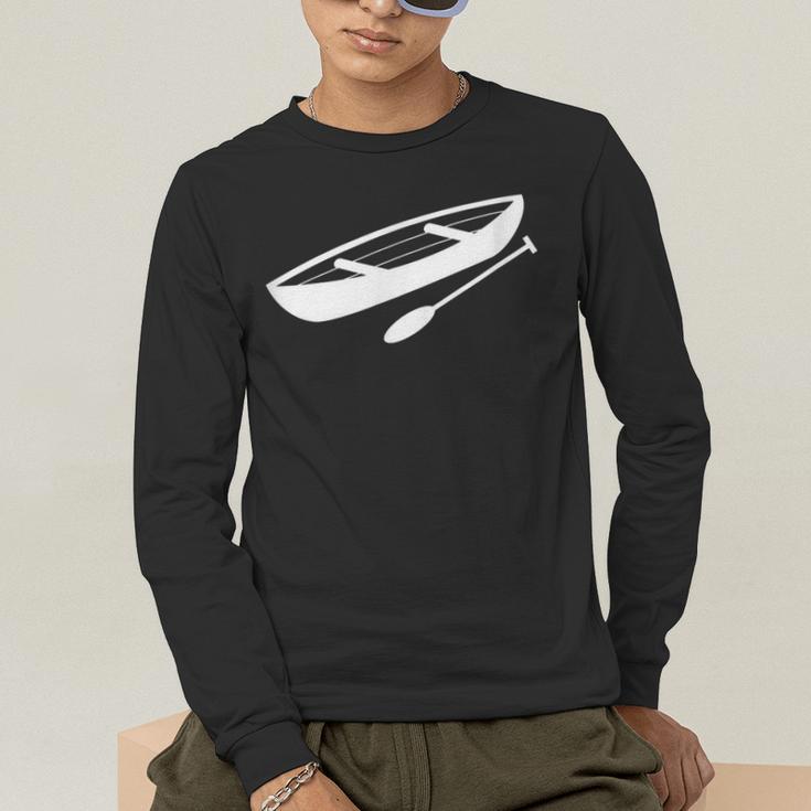 Canoeing Kayaking Canoe Tshirt Men's Long Sleeve T-Shirt