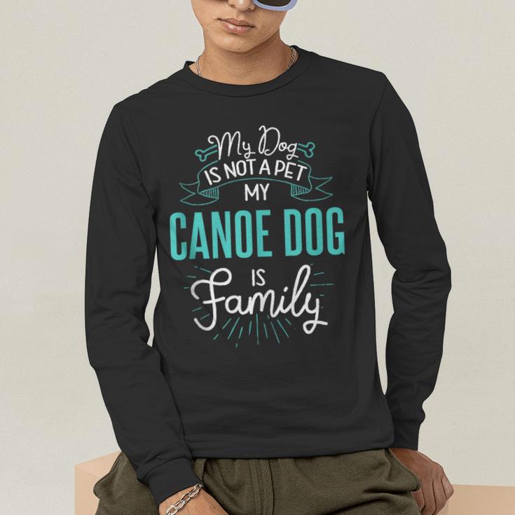 Cute Canoe Dog Shirt Family Dog For Women Men Sleeveless Men's Long Sleeve T-Shirt Cute Canoe Dog Shirt Family Dog For Women Men Sleeveless Men's Long Sleeve T-Shirt