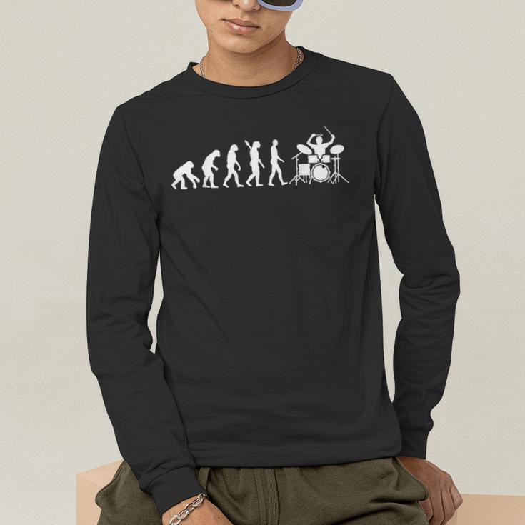 Evolution Drum Kit Men's Long Sleeve T-Shirt