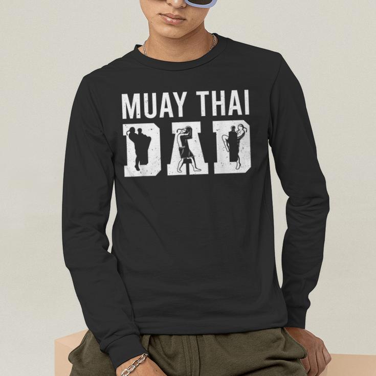 Muay Thai Martial Arts Combat Sport Sayings Men's Long Sleeve T-Shirt