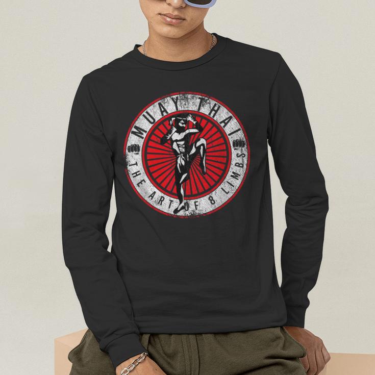 Muay Thai Men's Long Sleeve T-Shirt