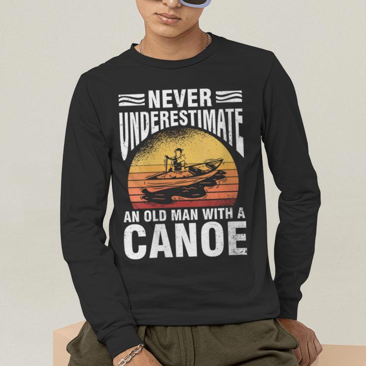 Women's Canoe Old Man Men's Long Sleeve T-Shirt