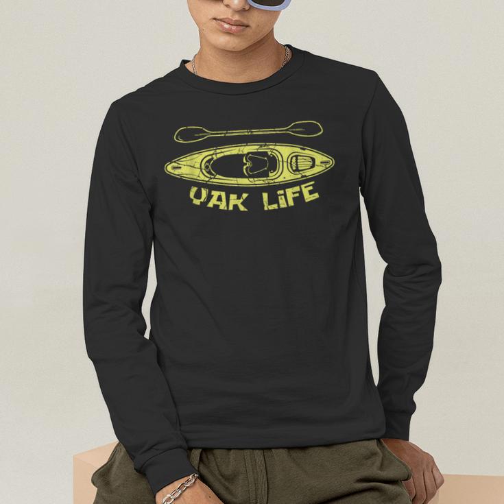 Yak Life Kayaker Or Canoeist Men's Long Sleeve T-Shirt