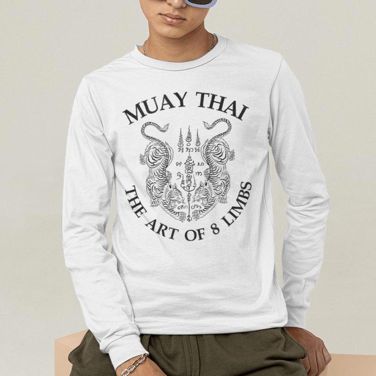 The Art Of 8 Limbs Muay Thai Men's Long Sleeve T-Shirt The Art Of 8 Limbs Muay Thai Men's Long Sleeve T-Shirt