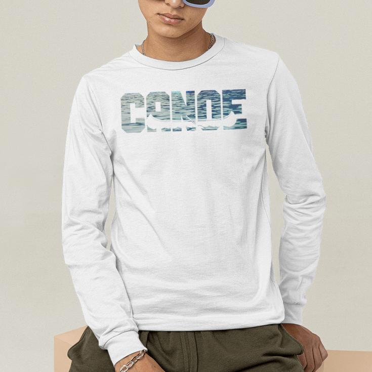 Canoe Canoeing Canoe Raglan Baseball Tee Men's Long Sleeve T-Shirt Canoe Canoeing Canoe Raglan Baseball Tee Men's Long Sleeve T-Shirt