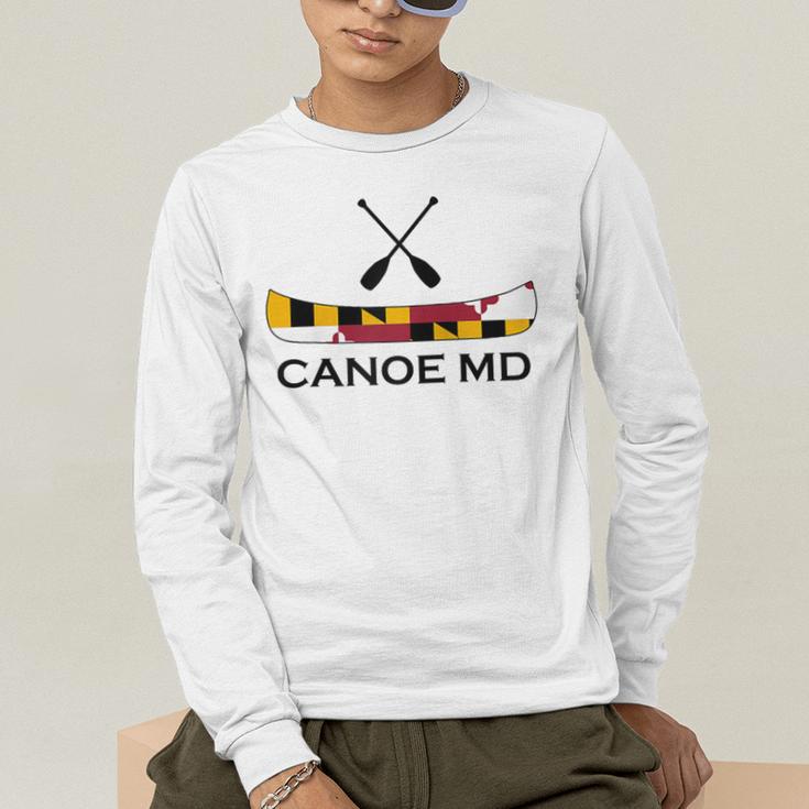 Canoe Maryland Raglan Baseball Tee Men's Long Sleeve T-Shirt