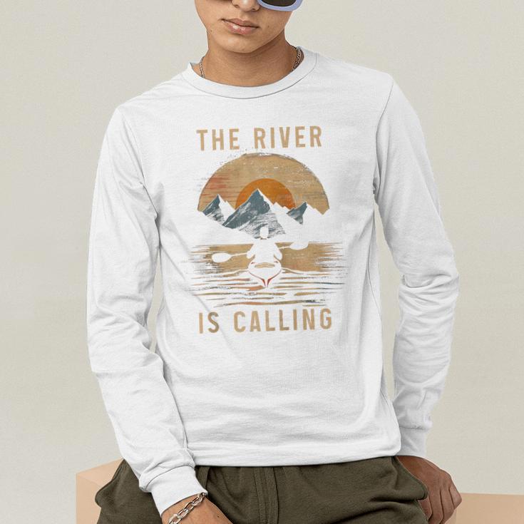Kayak Kayak Vintage Mountains Canoe Kayak Raglan Baseball Tee Men's Long Sleeve T-Shirt Kayak Kayak Vintage Mountains Canoe Kayak Raglan Baseball Tee Men's Long Sleeve T-Shirt