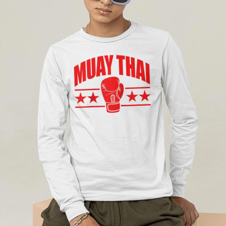 Muay Thai For Men Women Kids Mixed Martial Arts Raglan Baseball Tee Men's Long Sleeve T-Shirt Muay Thai For Men Women Kids Mixed Martial Arts Raglan Baseball Tee Men's Long Sleeve T-Shirt