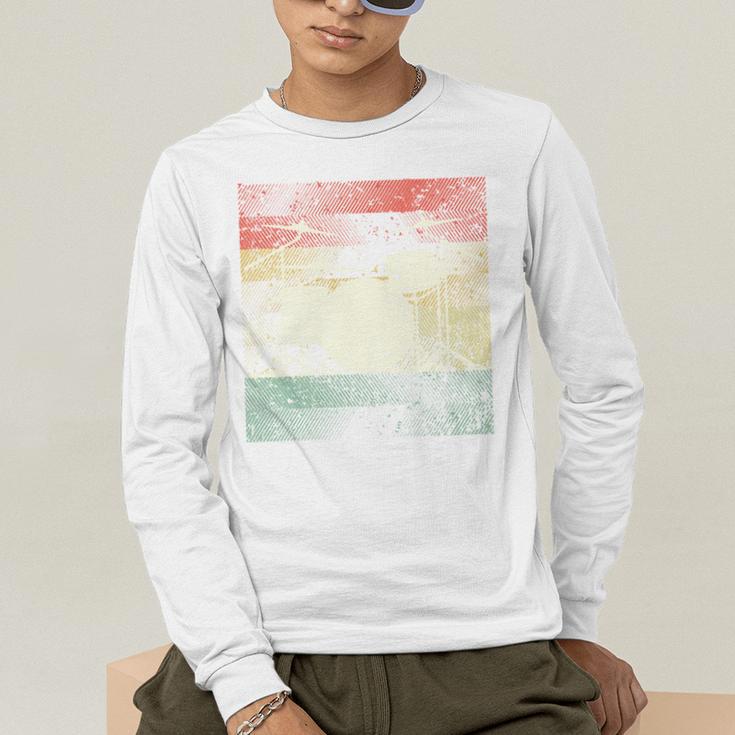Retro Drummer Drum Set Drum Kit Drumming Sweatshirt Men's Long Sleeve T-Shirt Retro Drummer Drum Set Drum Kit Drumming Sweatshirt Men's Long Sleeve T-Shirt