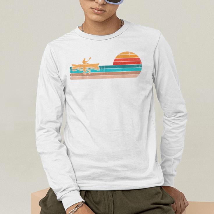 Retro Vintage For Canoeists And Paddle Men's Long Sleeve T-Shirt Retro Vintage For Canoeists And Paddle Men's Long Sleeve T-Shirt