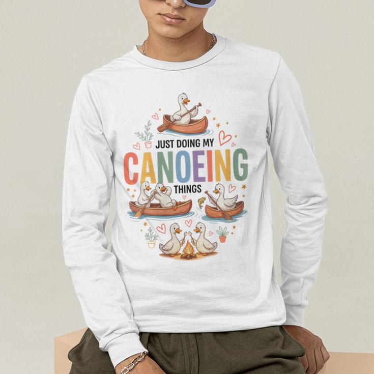 Women's Canoeing Canoe Paddle Water Flatwater Recreational Men's Long Sleeve T-Shirt Women's Canoeing Canoe Paddle Water Flatwater Recreational Men's Long Sleeve T-Shirt