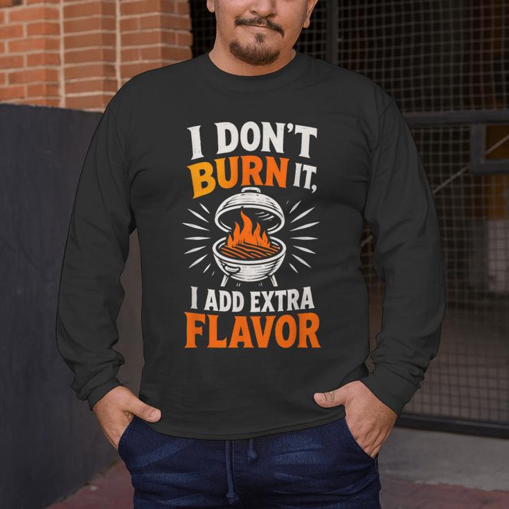 Backyard Pitmaster Father BBQ Dad Griller Men's Long Sleeve T-Shirt Backyard Pitmaster Father BBQ Dad Griller Men's Long Sleeve T-Shirt
