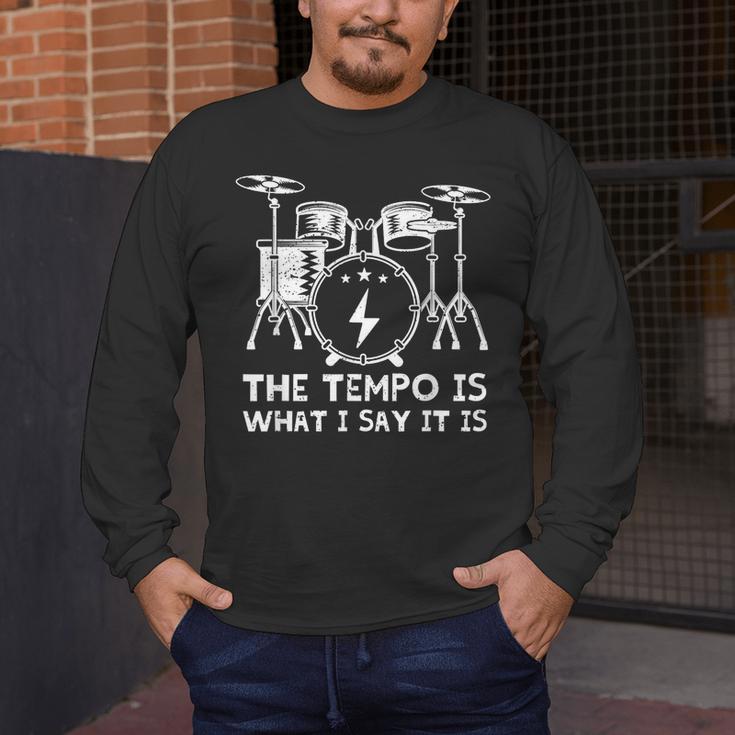 Best Drum For Men Women Drummer Drum Kit Drumming Men's Long Sleeve T-Shirt Best Drum For Men Women Drummer Drum Kit Drumming Men's Long Sleeve T-Shirt