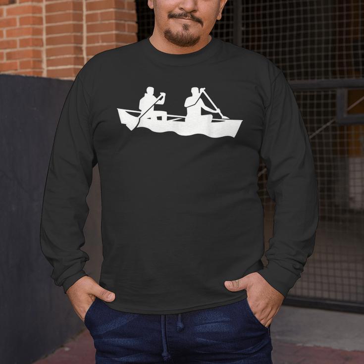Canoe Paddlers Men's Long Sleeve T-Shirt