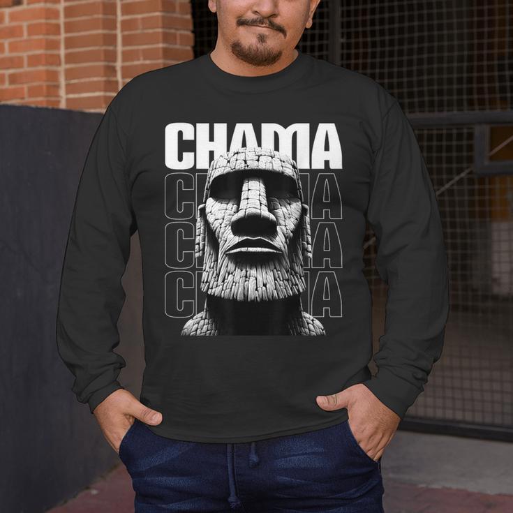 Chama MMA Mixed Martial Arts Fan Muay Thai Kickboxing Men's Long Sleeve T-Shirt Chama MMA Mixed Martial Arts Fan Muay Thai Kickboxing Men's Long Sleeve T-Shirt