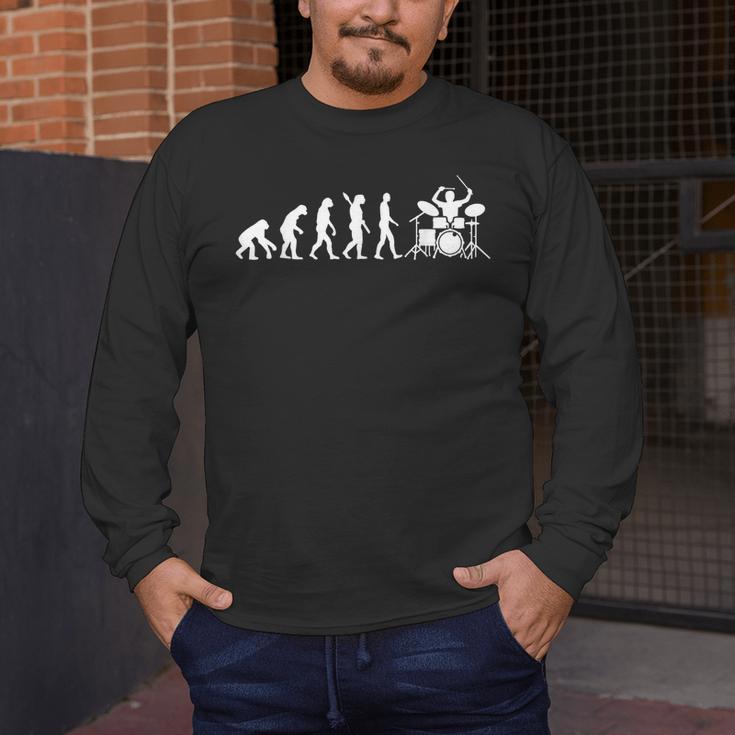 Evolution Drum Kit Men's Long Sleeve T-Shirt