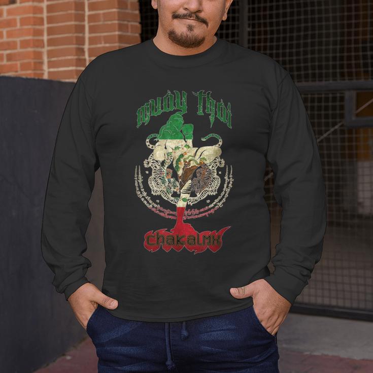 Mexico Muay Thai Men's Long Sleeve T-Shirt Mexico Muay Thai Men's Long Sleeve T-Shirt