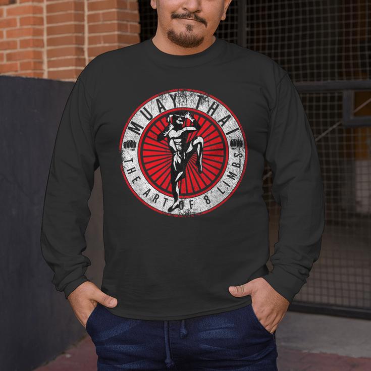 Muay Thai Men's Long Sleeve T-Shirt