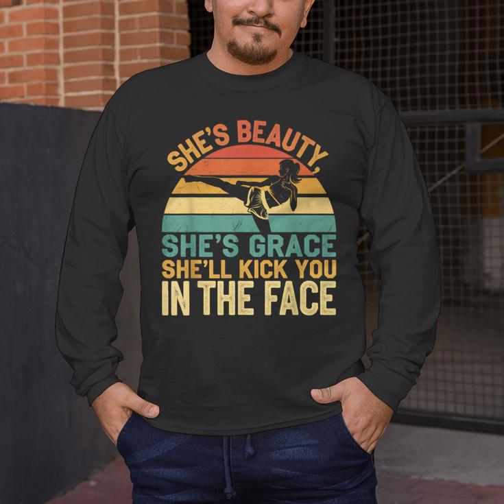 Muay Thai For Women Muay Thai Men's Long Sleeve T-Shirt Muay Thai For Women Muay Thai Men's Long Sleeve T-Shirt
