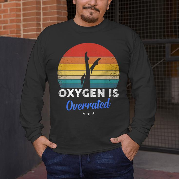 Synchronized Swimming Oxygen Is Overrated Men's Long Sleeve T-Shirt