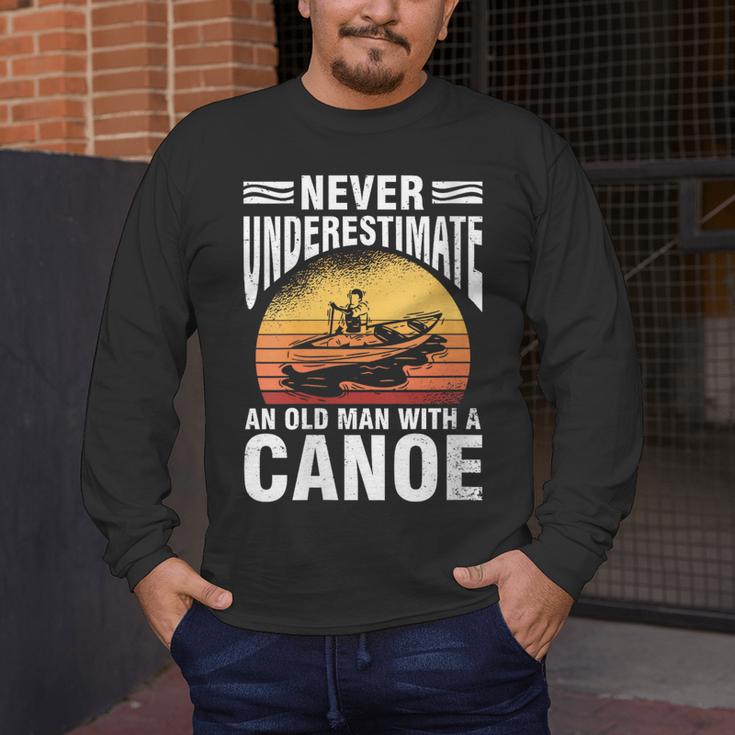 Women's Canoe Old Man Men's Long Sleeve T-Shirt