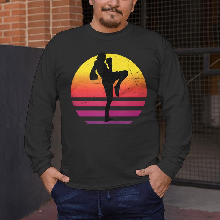 Women's Thai Boxer Thai Boxing Muay Thai Men's Long Sleeve T-Shirt Women's Thai Boxer Thai Boxing Muay Thai Men's Long Sleeve T-Shirt