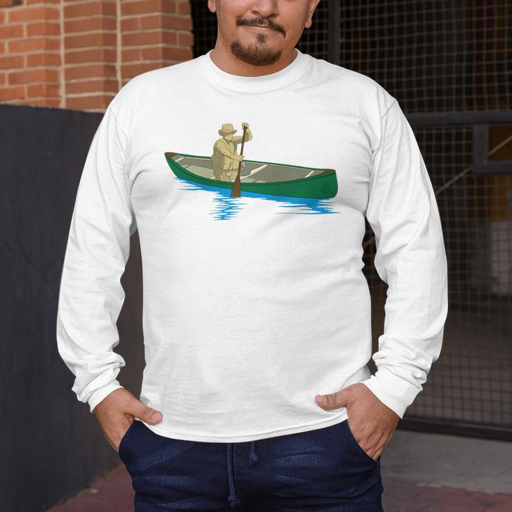 Canadian Canoe Yoke Canoeing Raglan Baseball Tee Men's Long Sleeve T-Shirt Canadian Canoe Yoke Canoeing Raglan Baseball Tee Men's Long Sleeve T-Shirt