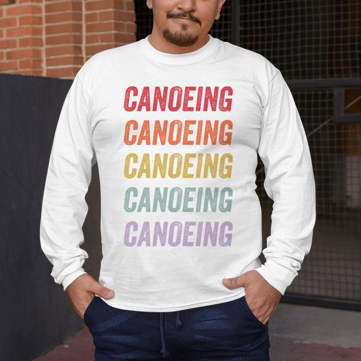 Canoeing Sweatshirt Men's Long Sleeve T-Shirt