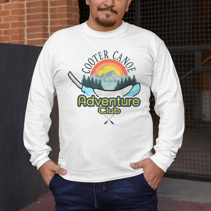 Cooter Canoe Purewick Nursing ICU ED ER Med Surg Nurse Men's Long Sleeve T-Shirt